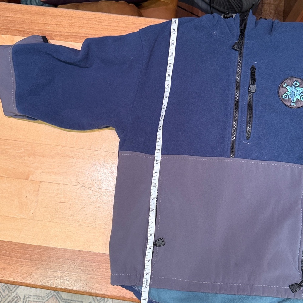 Alaska salmon sister pull over jacket by Nomar size small - Picture 8 of 8